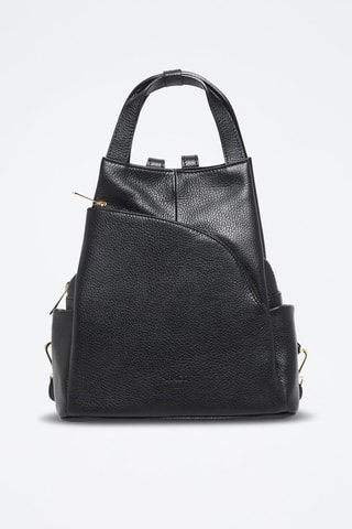 Mochila de piel Nala - Negro
