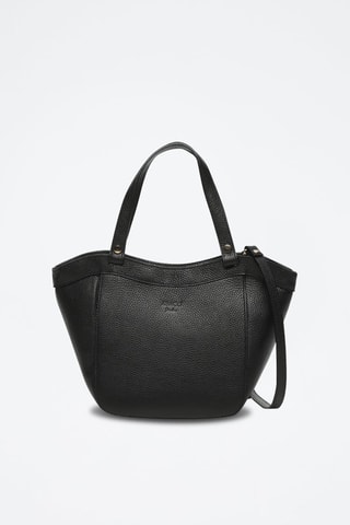 Bolso de piel Dana - Negro