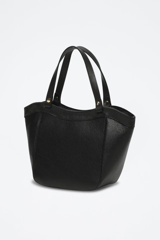 Bolso de piel Dana - Negro