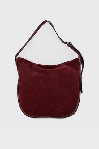 Bolso de nobuk Moss - Burdeos