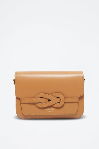 Bandolera de piel Ambre - Camel
