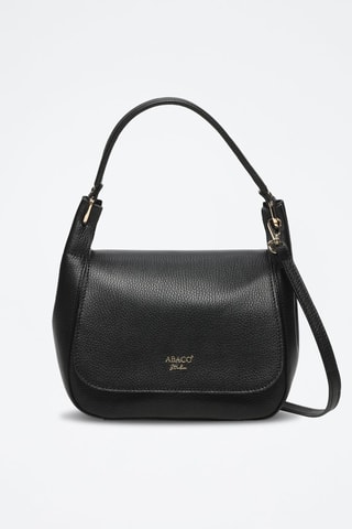Bolso de piel Milva - Negro