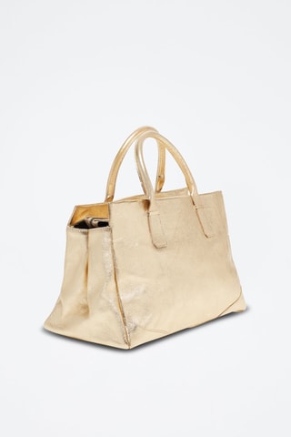 Bolso de piel Myra - Dorado