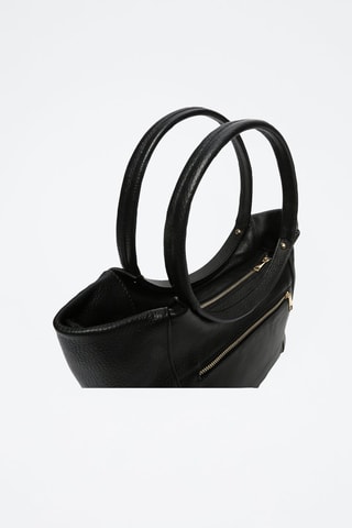 Bolso de piel Julia - Negro