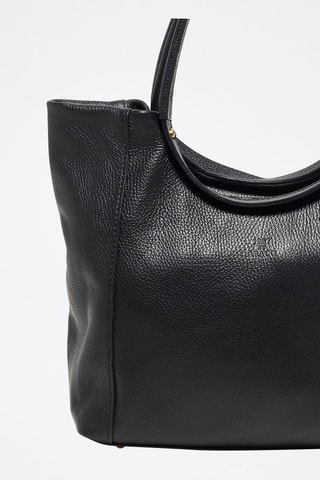 Bolso de piel Julia - Negro