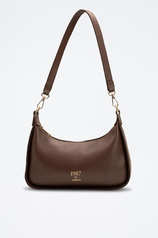 Bolso de piel Storm - Marrón
