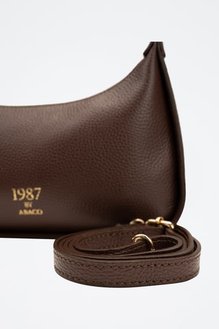 Bolso de piel Storm - Marrón