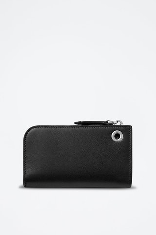 Etui porte-clés en cuir - Noir