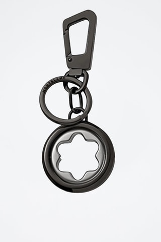 Leren Sleutelhanger - Zwart - Zwart
