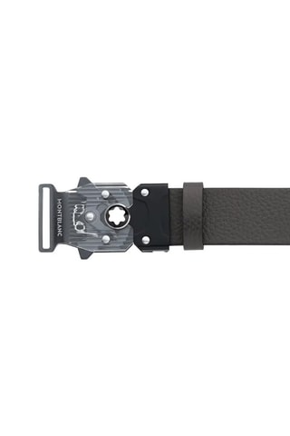 Leren Riem - Antraciet - Zwart