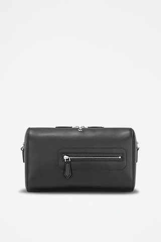 Leren Clutch - Zwart - Zwart