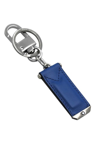 Leren Sleutelhanger - Zwart