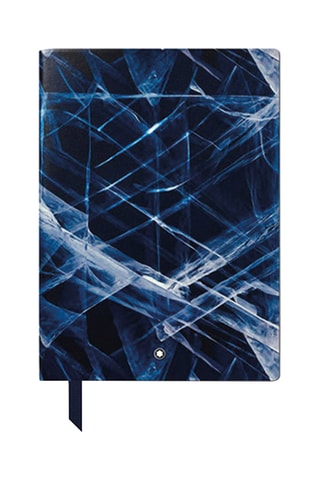 Leren Schrift - Blauw