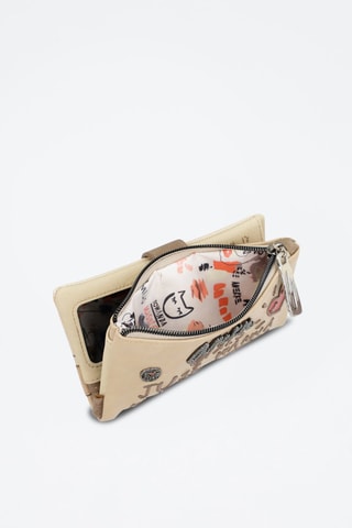 Portefeuille Fun and Music - Beige