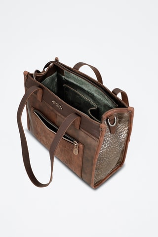 Trendy Handtas - Bruin