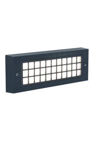 Aplique mural LED Netz - Negro
