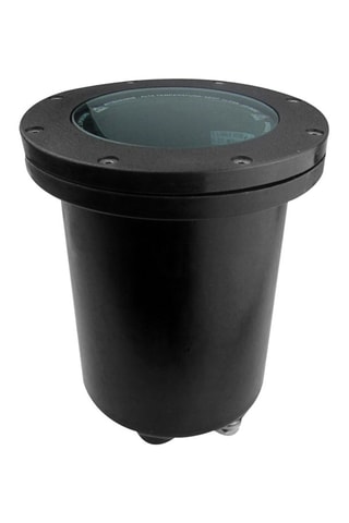 Foco de suelo Tidian - Negro