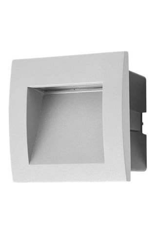Aplique mural LED Face - Gris