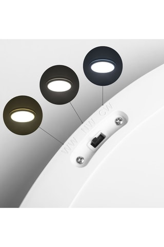 Plafón LED Carpe - Blanco