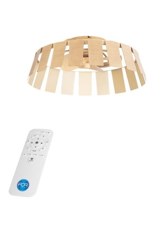 Ventilator met Ledplafondlamp Flip - 60 cm