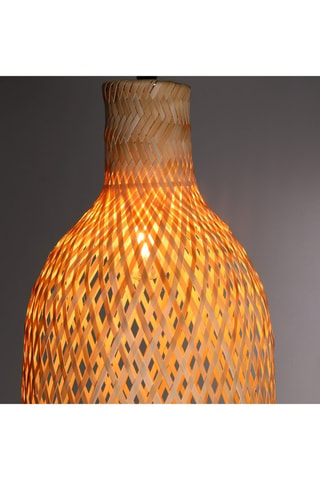 Lámpara de techo de madera Riba - Natural