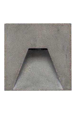 Aplique mural LED de vidrio templado Take - Gris