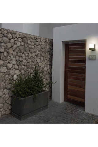 Aplique mural LED Opalo - Negro