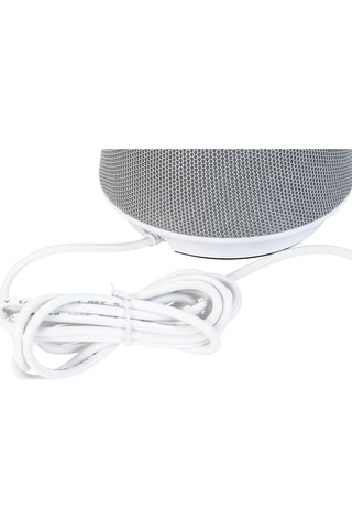 Lámpara de sobremesa LED Georges - Blanco y gris