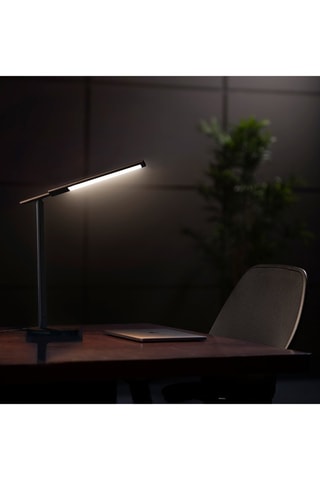 Luz de lectura LED con cargador por inducción Avance - Negro