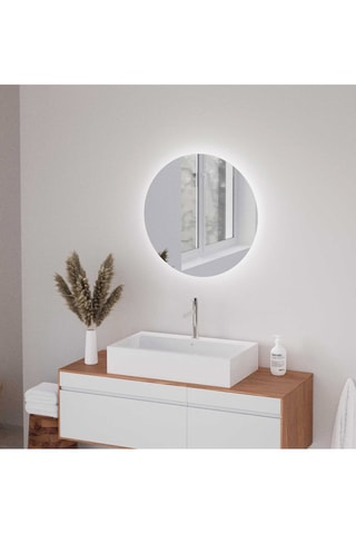 Espejo con luz LED Lizz - Blanco