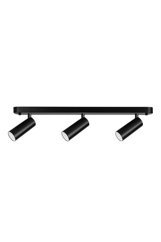 Plafón LED - Negro - 3 x 12,6 W