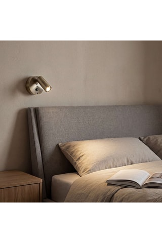 Aplique mural LED - Dorado - 1 W
