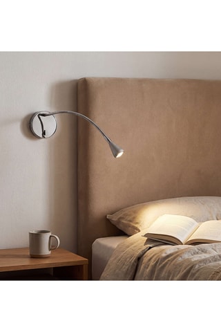 Aplique mural LED - Gris - 1 W