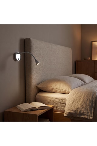Aplique mural LED - Gris - 1 W