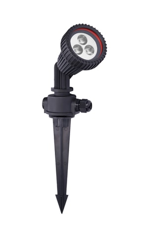 Foco de jardín - Negro - 8 W