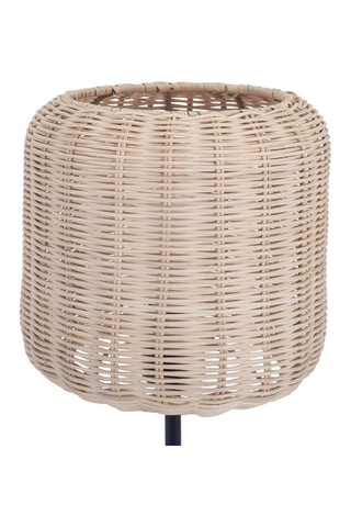 Lámpara de sobremesa de ratán Cortic - Natural