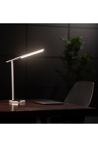 Luz de lectura LED con cargador por inducción Avance - Blanco