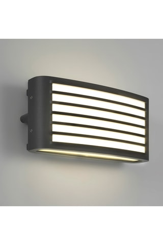 Aplique mural LED Zenitha - Negro