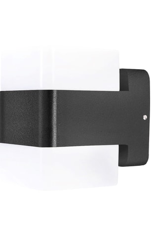 Aplique mural LED - Negro - 14,3 W