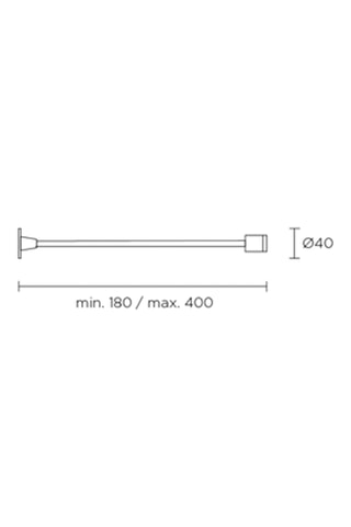 Aplique mural LED - Plateado - 2,5 W