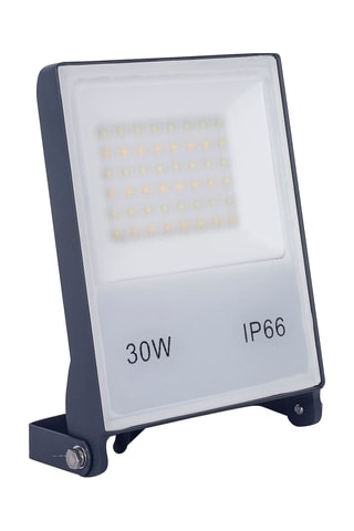 Proyector solar LED - Negro - 30 W