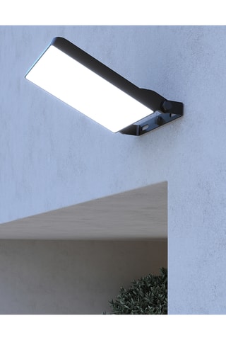 Proyector solar LED - Negro - 30 W