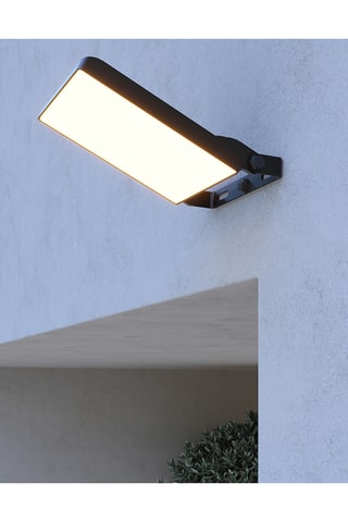 Proyector solar LED - Negro - 30 W
