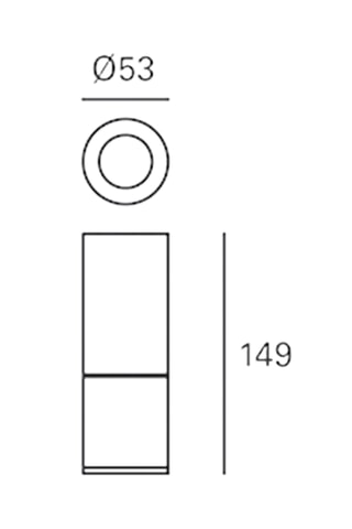 Plafón LED - Blanco - 5,8 W