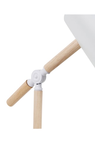 Luz de lectura de madera Pomo - Blanco - 15 W - Clase E