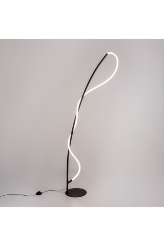 Candeeiro LED Tress - Preto e branco