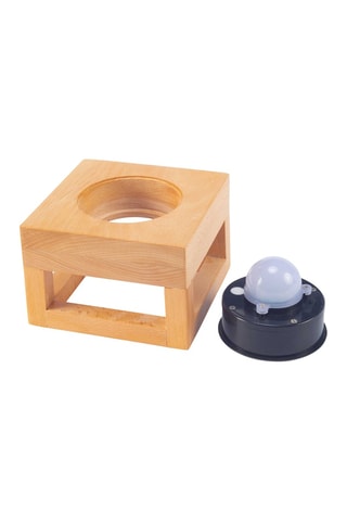 Lámpara de sobremesa LED de madera Cane - Natural