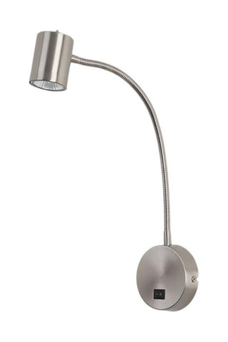 Aplique mural LED Bas - Plateado