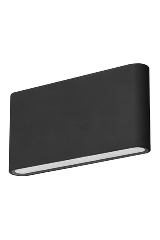 Aplique mural LED Slim - Negro