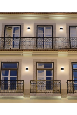 Aplique mural LED Slim - Negro